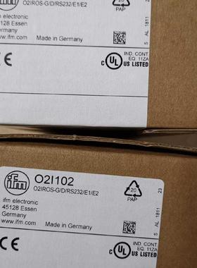 全新易福门O2I102激光镜头传感器021102 原装正品询价