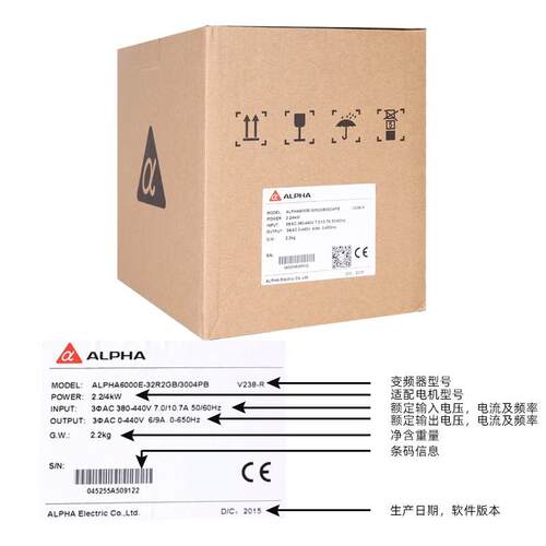 原装阿尔法变频器ALPHA6000M- S2R4GB S2R75GB S21R5GB S22R2询价