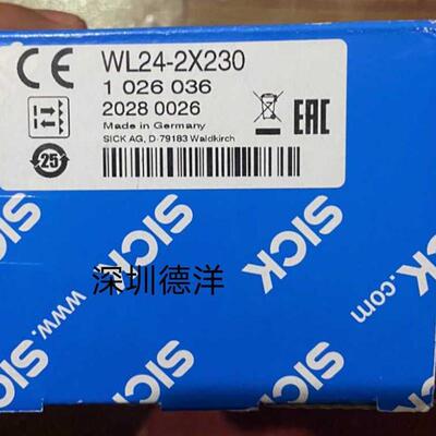 *现货*SICK西克WL242X230传感器全新原装1026036询价