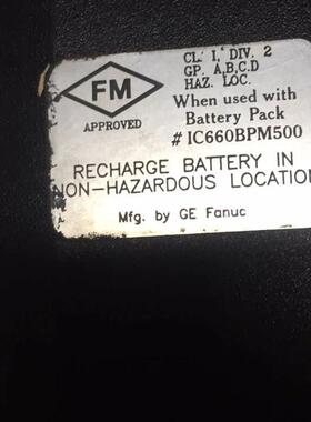 GE Fanuc IC660BPM500 手操器  价格另议询价