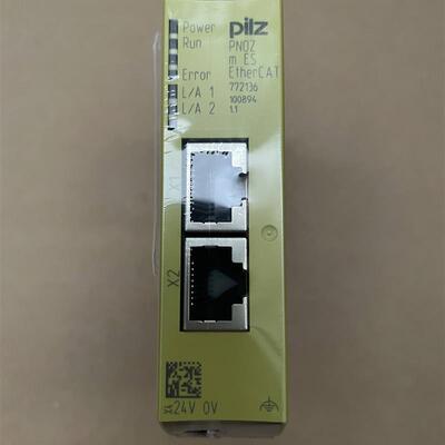 全新Pilz皮尔兹安全继电器模块 PNOZ m ES EtherCat 订货号772136
