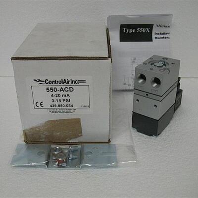 美国康气通ControlAir 550-ACD电气转换器I/P转换器550-ACD询价