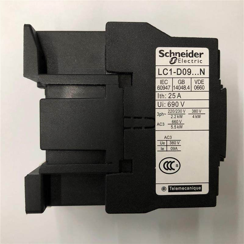 原装正品LC1D0910M5N AC220V施耐德三级交流接触器询价