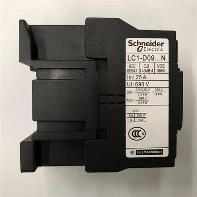 原装正品LC1D0910M5N AC220V施耐德三级交流接触器询价