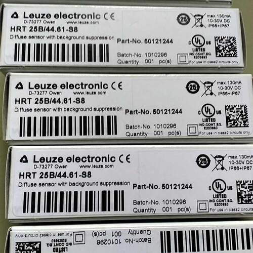 全新Leuze劳易测光电传感器HRT 25B4461S8 50121244原装正品询价