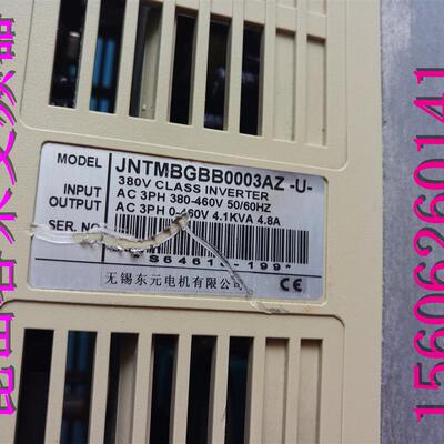 原装拆机720MA系列变频器JNTMBGBB0003AZ-U- 2.2KW 380V现货询价