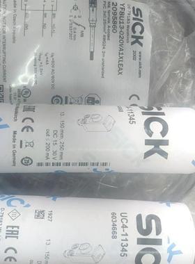 西克Sick超声波传感器UC4-11345 6034668全新原装正品德国进询价
