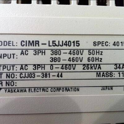 拆机安川变频器676GL5-JJ/CIMR-L5JJ4015 /15KW/现货质量保证询价
