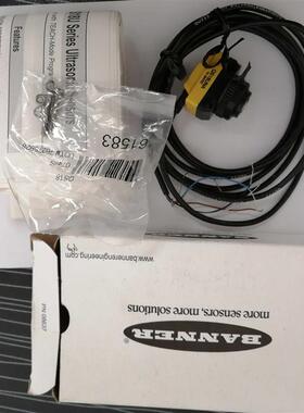 超声波传感器原装正品全新美国BANNER邦纳QS18VNA询价