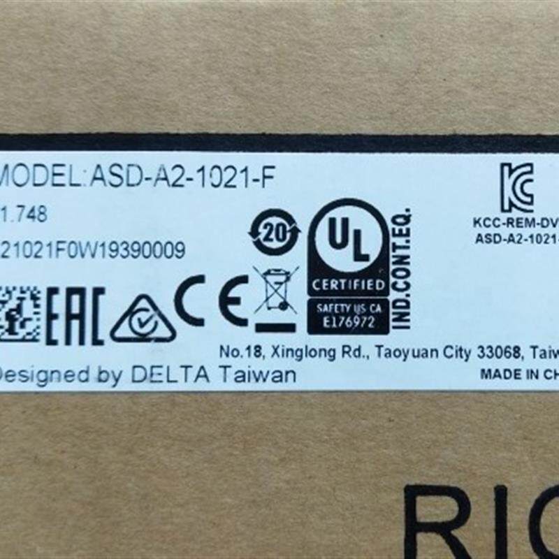 ASD-A2-1021-F全新原装正品A2系列伺服控制器