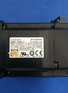 拆机5系200瓦安川伺服电机 SGMJV-02ADL21功能包好询价