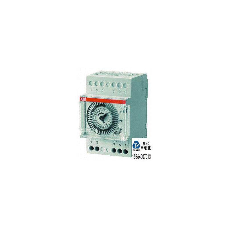 DIN轨定时开关ABB ATS1/R 24Hr analogue timer  quartz询价