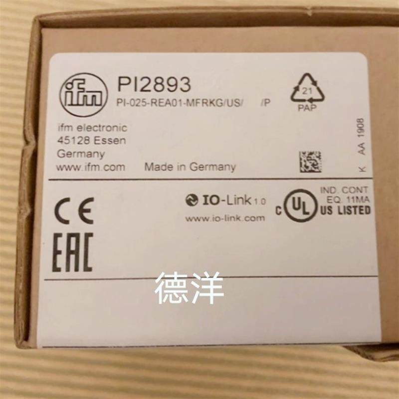 全新易福门IFM PI2893 传感器原装正品 现货询价