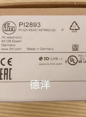 全新易福门IFM PI2893 传感器原装正品 现货询价