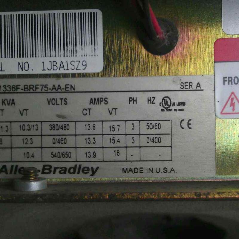 AB 罗克韦尔 1336PLUS 1336F-BRF75-AA-EN 7.5KW询价