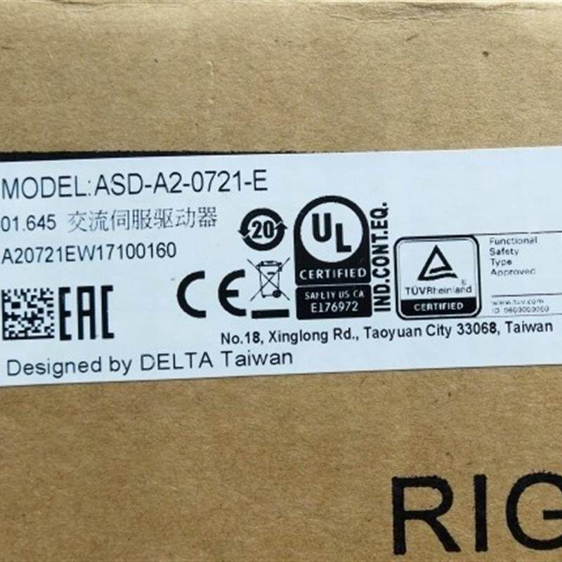 ASD-A2-0721-E全新原装正品伺服控制器