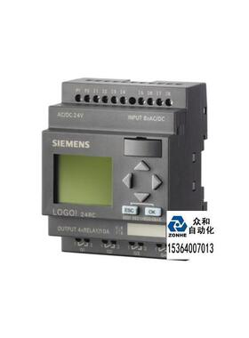西门子LOGO模块Siemens 6ED10521MD000BA6 12/24RC 8询价