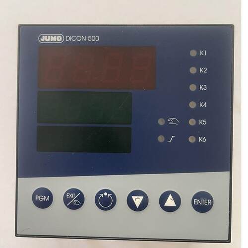 久茂JUMO DICON 500智能调节器703570/081温控仪配件询价