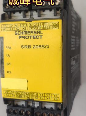 原装施迈赛SCHMERSAL安全继电器 SRB206SQ-24V