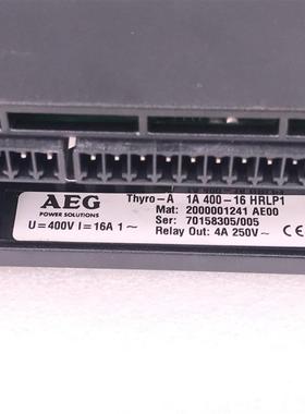 德国AEG调功器,Thyro-A,1A 400-16 HRLP1,2000001241,400V-16询价