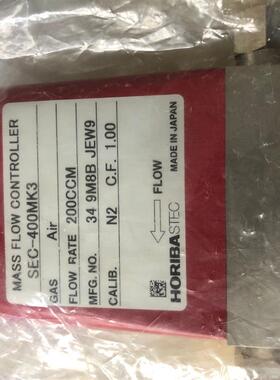 现货全新原装HORIBA 流量计MFC SEC-400MK3询价