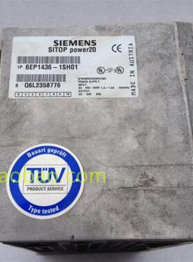 德国西门子三相380V入工业开关电源SITOP 6EP1436-1SH01 24V2询价