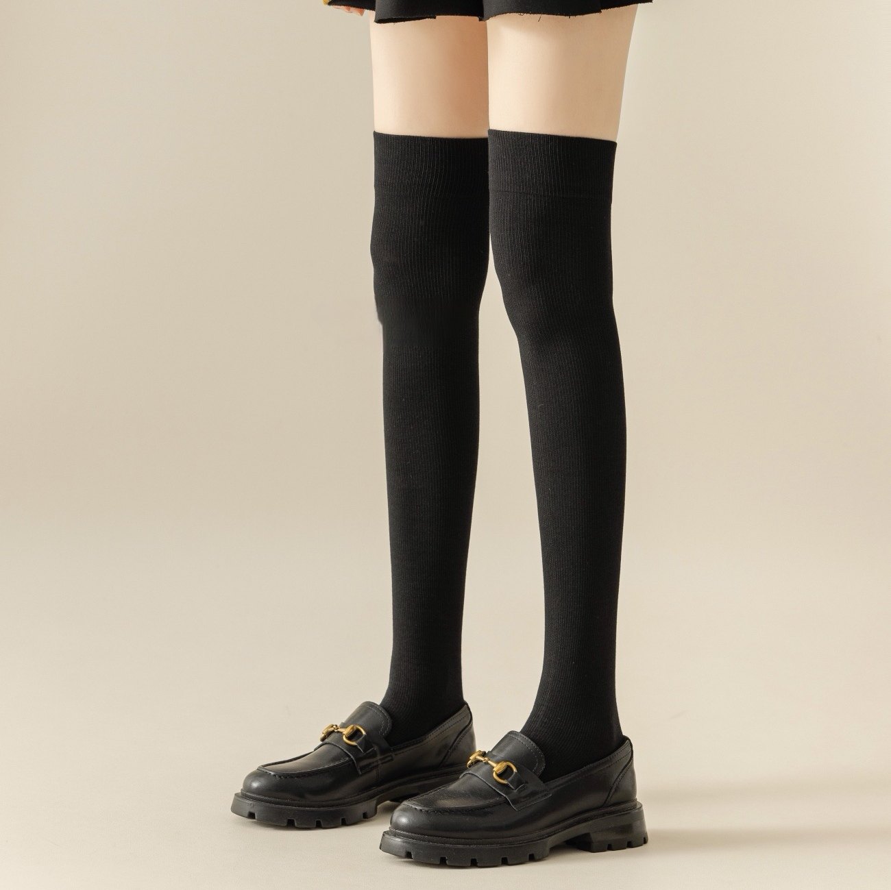 压力过膝纯色竖条大腿袜女JK长筒深秋加厚日系过膝袜长袜显瘦美腿,女士内衣/男士内衣/家居服,长筒袜,淘宝优惠券,粉丝福利购,淘宝优惠卷
