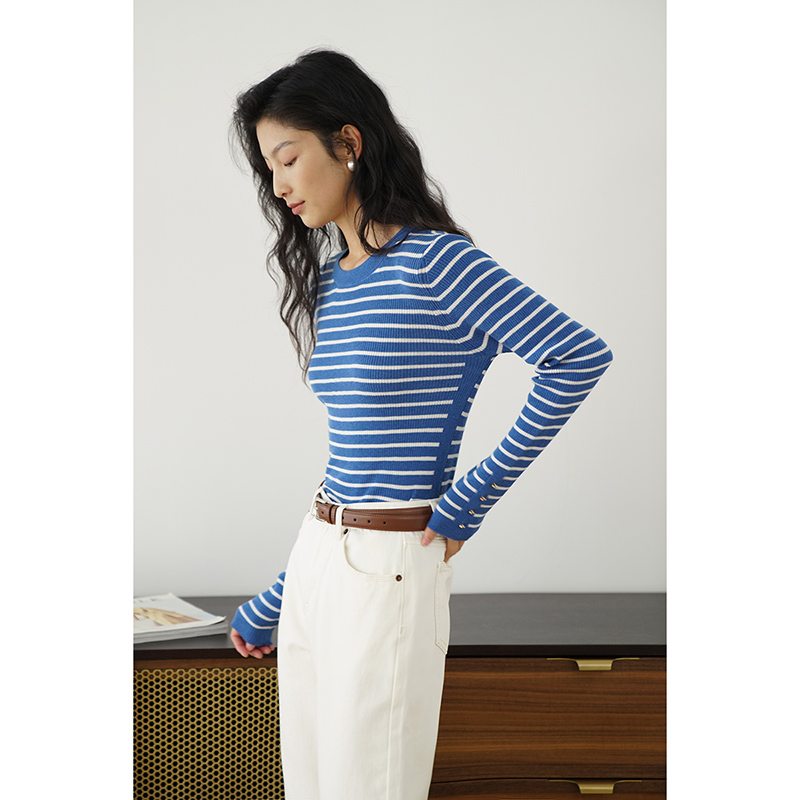 2024新款针织上衣设计感