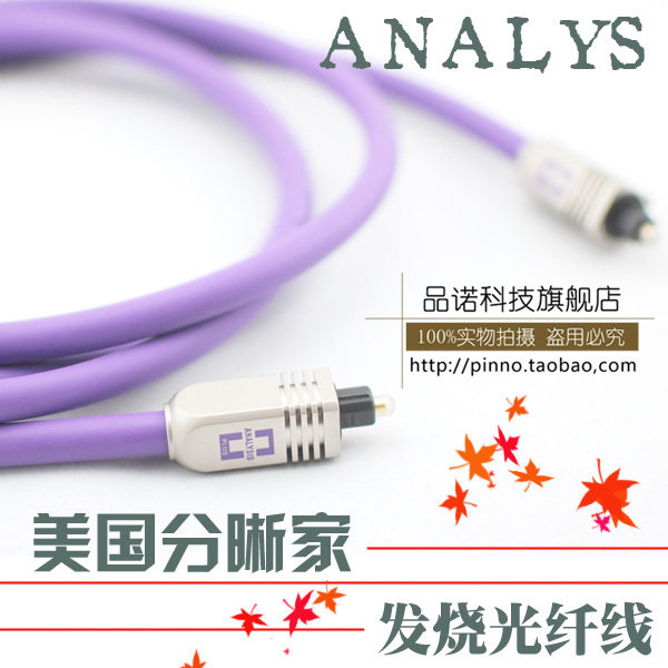 美国ANALYSIS 分析家 发烧级数码光纤线 数字音频光纤线