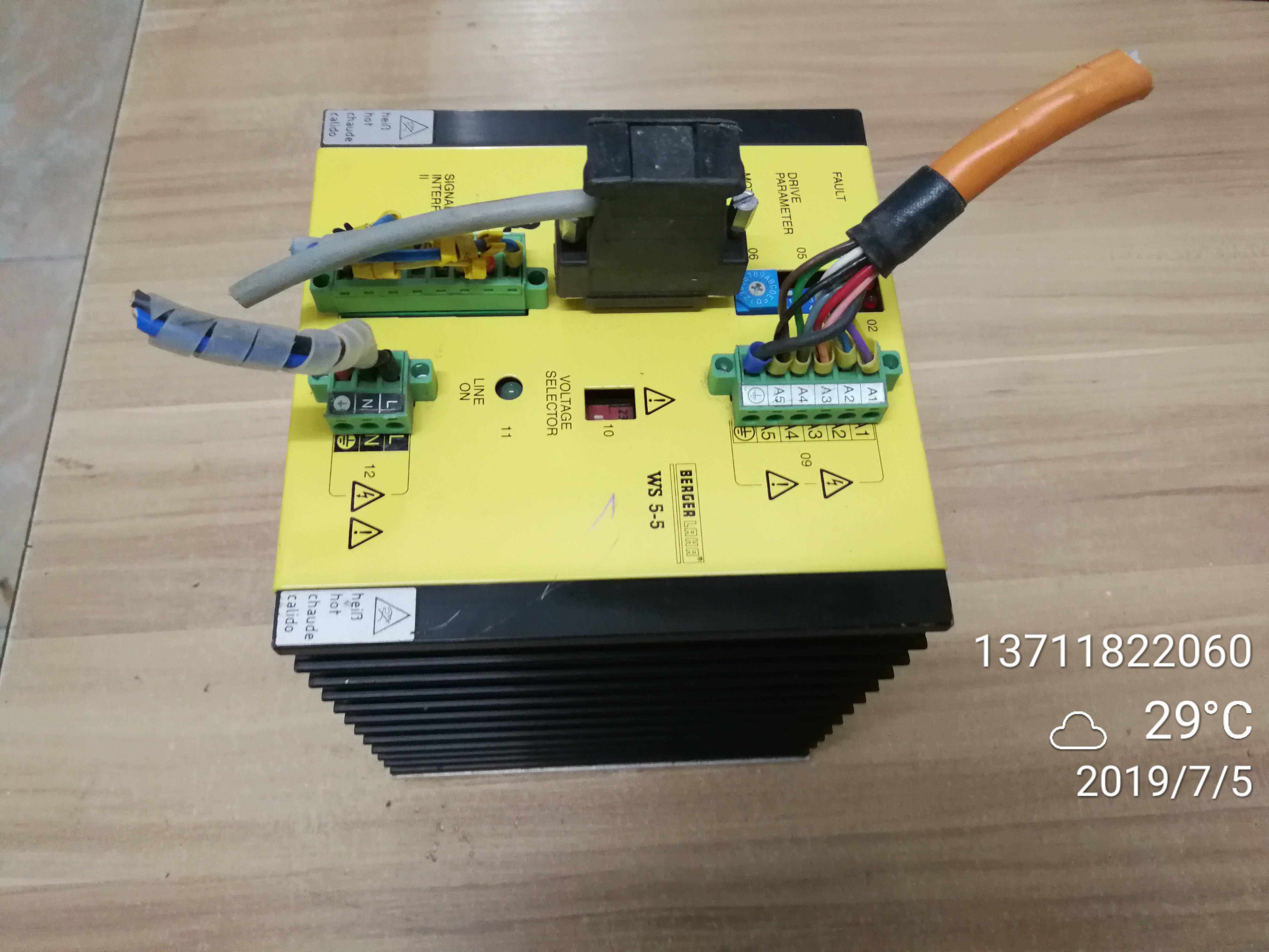 德国 百格拉 伺服驱动器 bergerlahr ws5-5 ws5-5.28100 议价