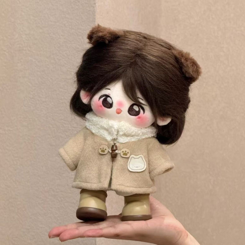 软软香甜梦系列20cm“咖啡糖”棉花娃娃换装娃衣玩偶着替