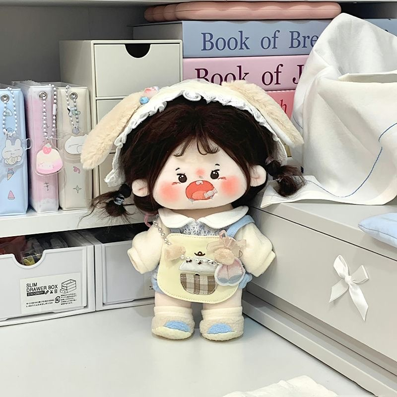 20cm棉花娃娃衣服日常可爱软萌套装阳光厨房秋冬无属性拉布布娃衣