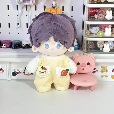 换装睡衣20-40cm厘米坐姿棉花娃娃娃衣连体玩偶替换套装