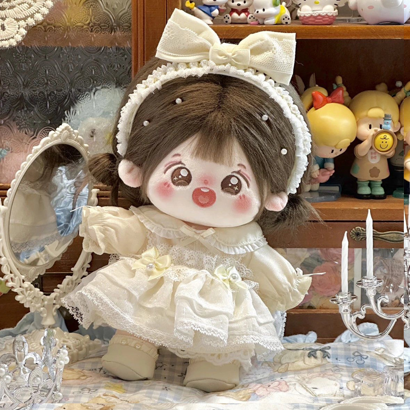 20cm娃衣20厘米棉花娃娃衣服套装无属性玩偶衣服换装可爱新款