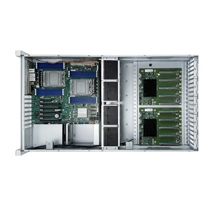 速桥4U机架式机箱PCIE 4.0 10卡SWICTH服务器准系统不含主板电源