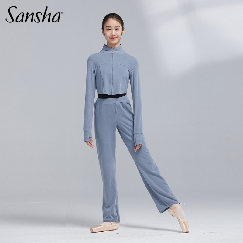 三沙舞蹈保暖服女芭蕾舞外套长裤