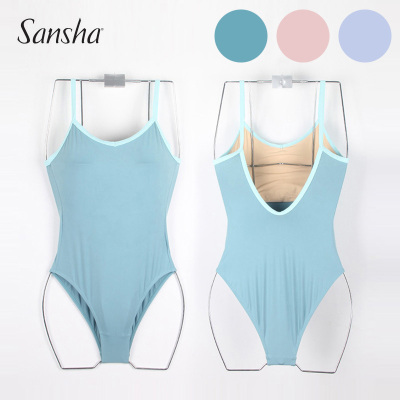 三沙/sansha芭蕾舞体服高胯滑面