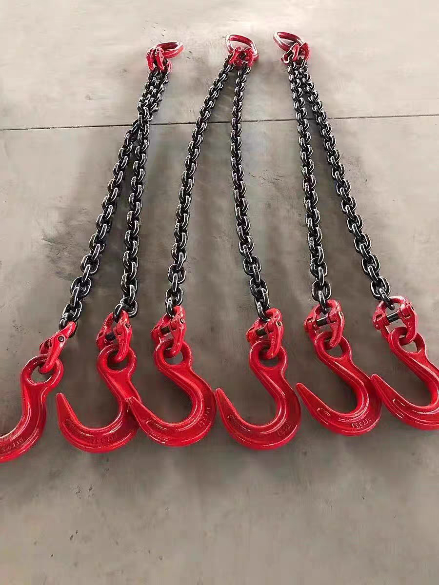 起重大开口钩吊索具组合吊环吊钩起重铁链子挂钩吊钩吊具组合吊链