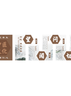 中医文化墙贴装饰Sinfly/馨翔