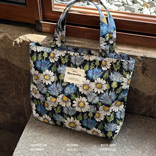 旷野山菊 2026新款高颜值手拎包女 大容量托特包外出通勤手提小包