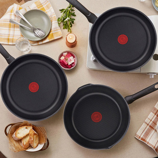 韩国原装进口正品法国tefal特福不粘锅炒锅24-28cm 平底煎锅