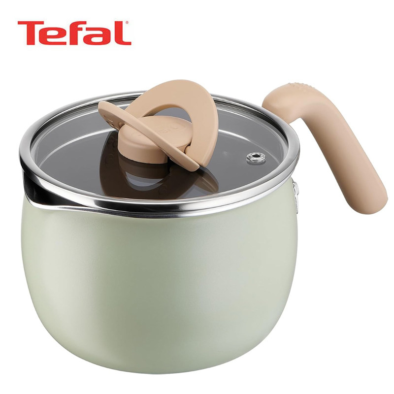 原装进口正品Tefal特福不粘锅汤锅炒锅煎炒煮奶锅辅食锅14cm