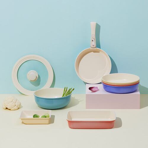 韩国ROICHEN正品不粘锅炒锅煎锅