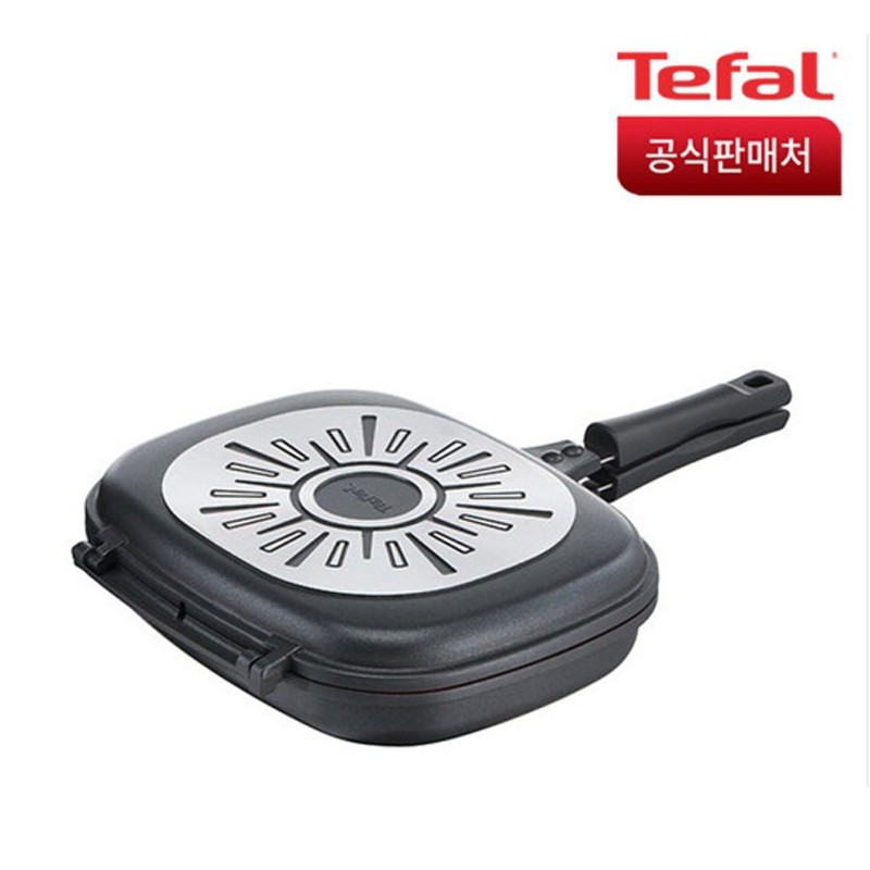 韩国原装进口正品 Tefal特福 不粘锅两面锅双面锅煎锅 法国产