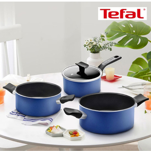 Tefal特福 原装正品汤锅不粘锅奶锅 电磁炉燃气通用