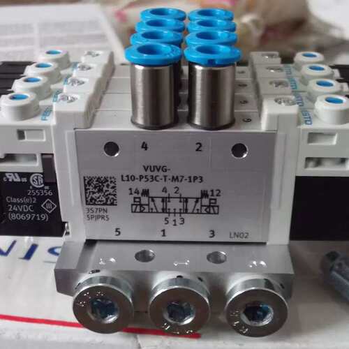 议价FESTO正品4位电磁阀VUVG-L10-P53C-T-M7-1P3 566476