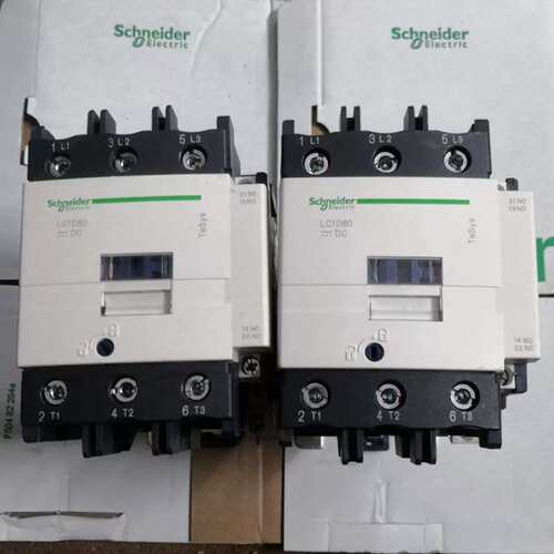 议价 直流接触器LC1D80BD线圈电压24V电流80A L