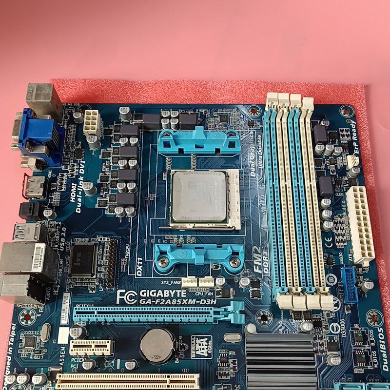 议价技嘉主板 GA-F2A85XM-D3H DDR3 FM2主板