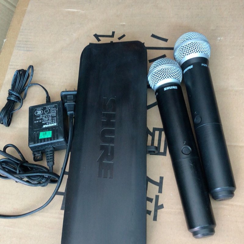 议价shure 舒尔BLX88 1拖2无线话筒.频率:M