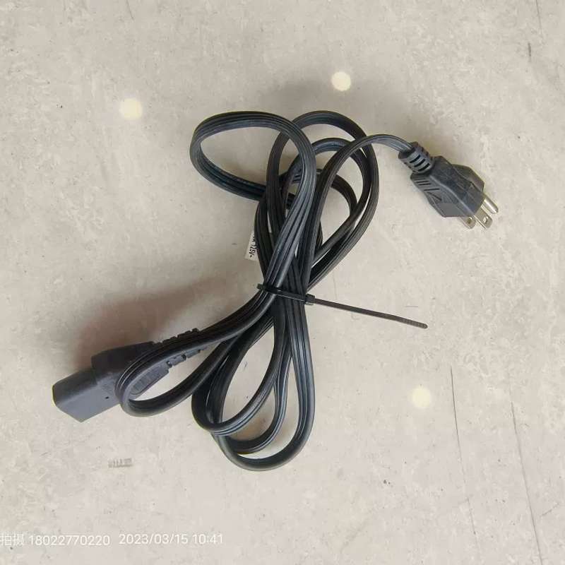 xAmerican扁电源线品字形PS204 E62405SP+V1625 10A SMI E62405SP
